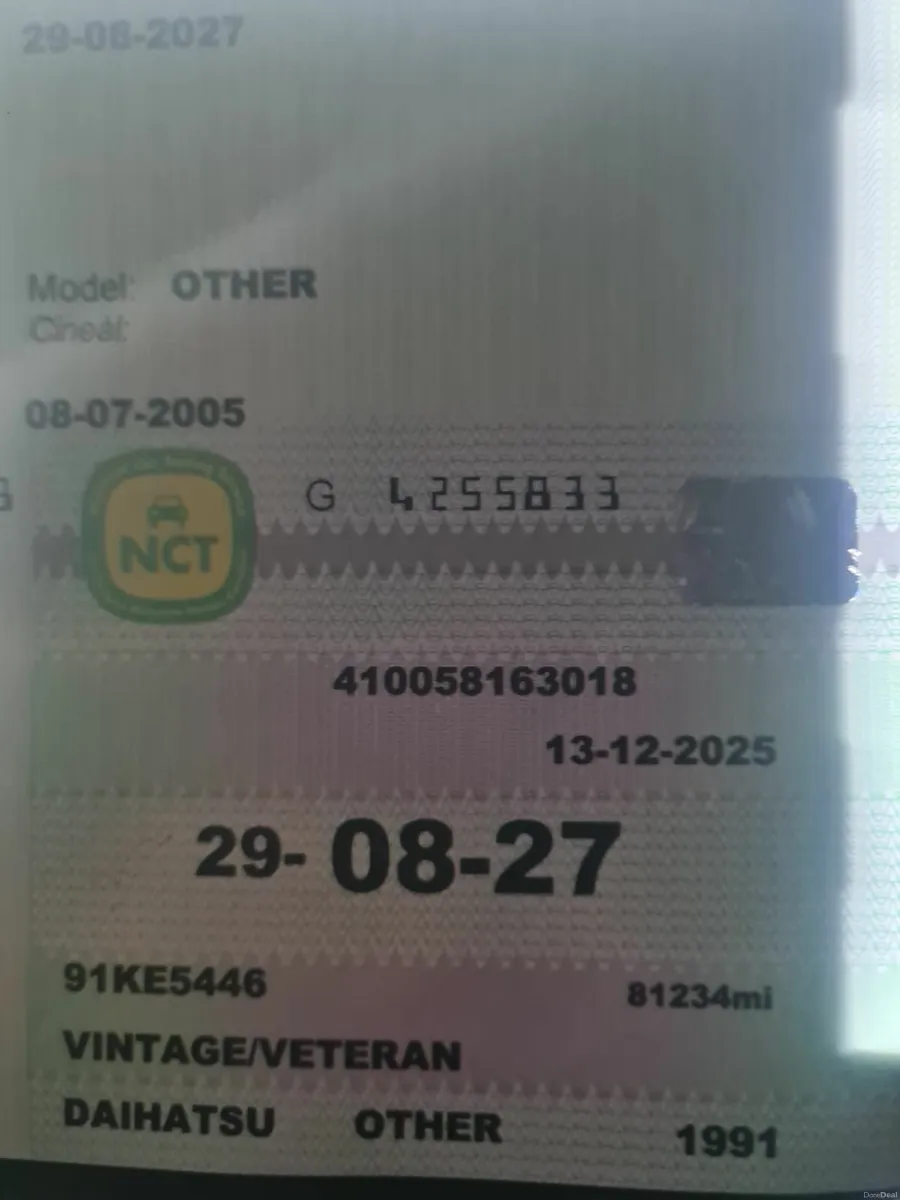 Daihatsu Other 1991 - Image 4