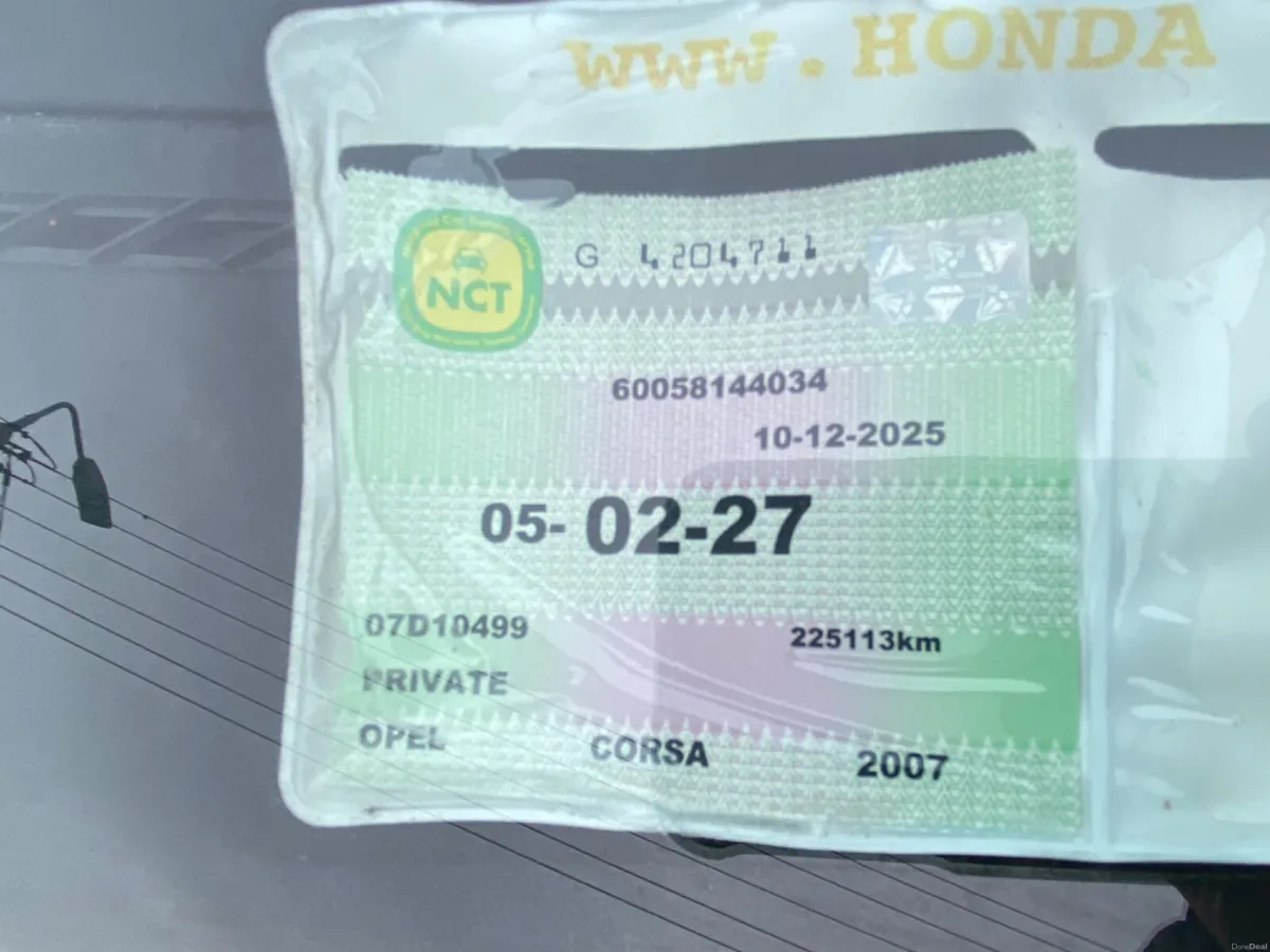 Opel Corsa 1.2 Club  Tax 3/26 Nct 02/27 - Image 2