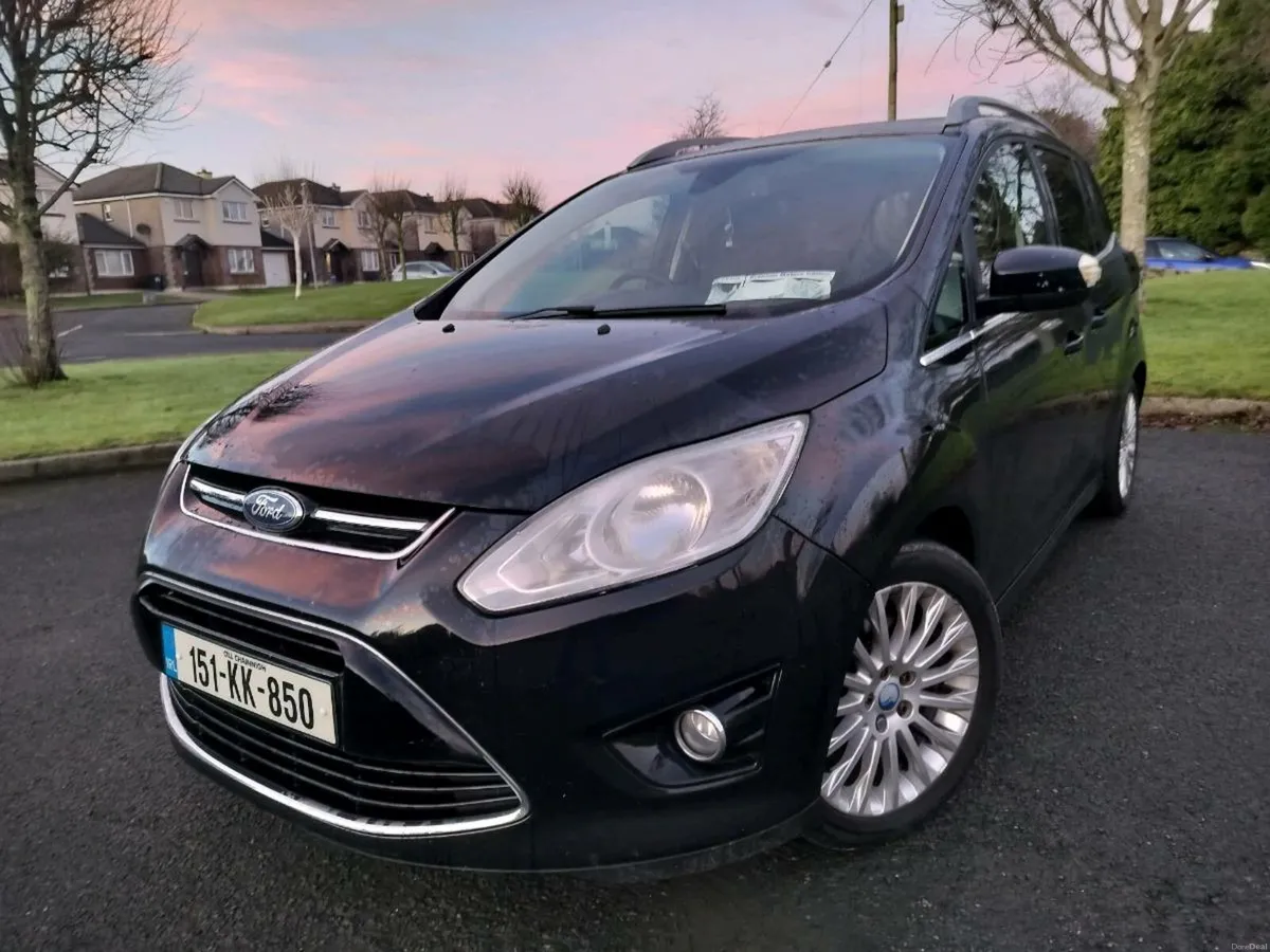 2015 FORD C-MAX 7SEATER 1.6 TDI NCT 6/26 - Image 1