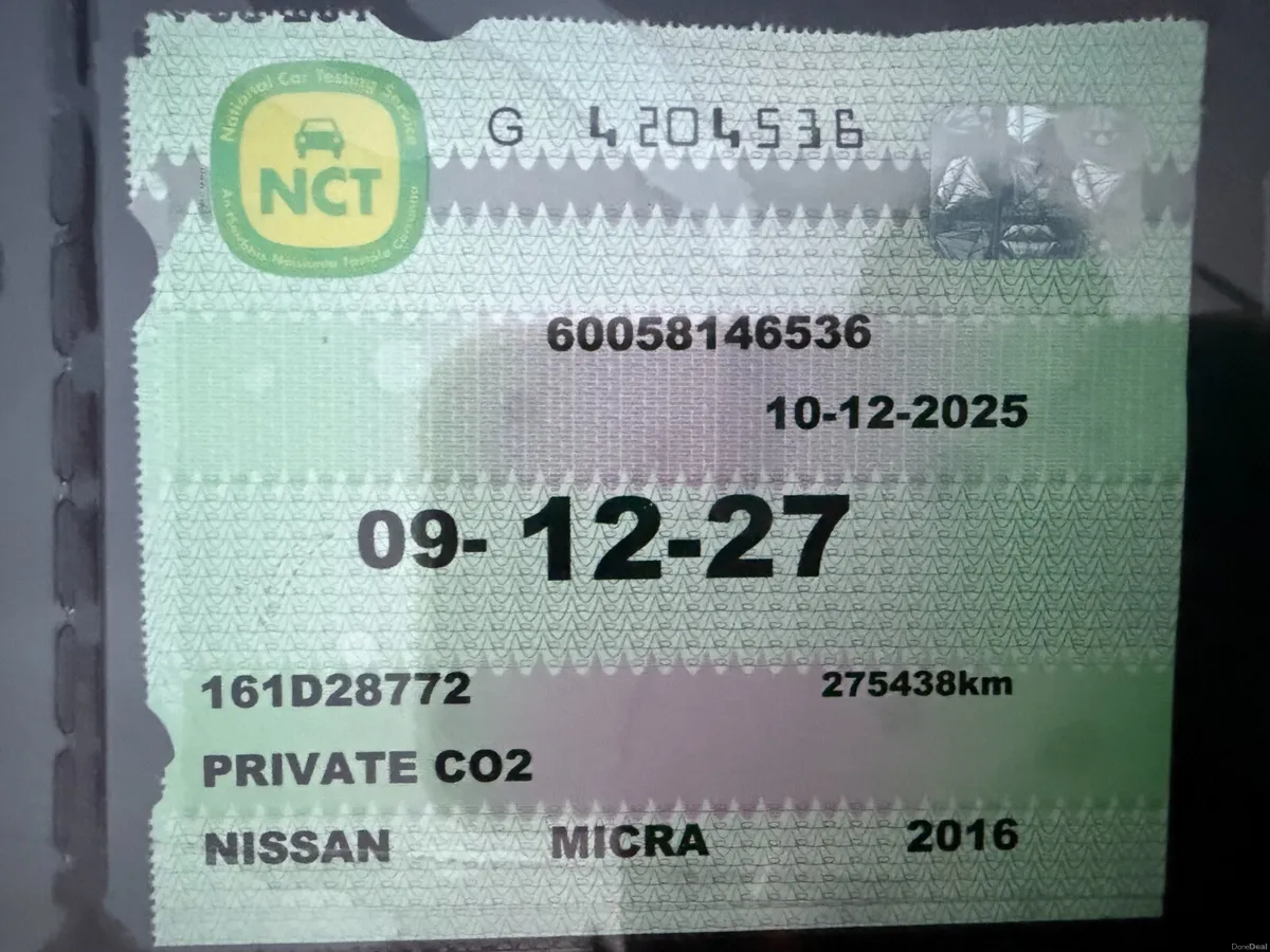 Stunning Micra New: NCT 2027. Clutch Tyres Service - Image 2