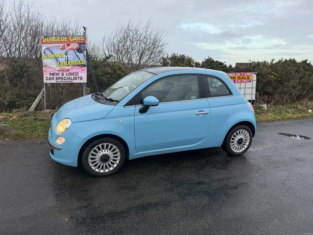Fiat 500 1.2 low miles full NCT - Image 1