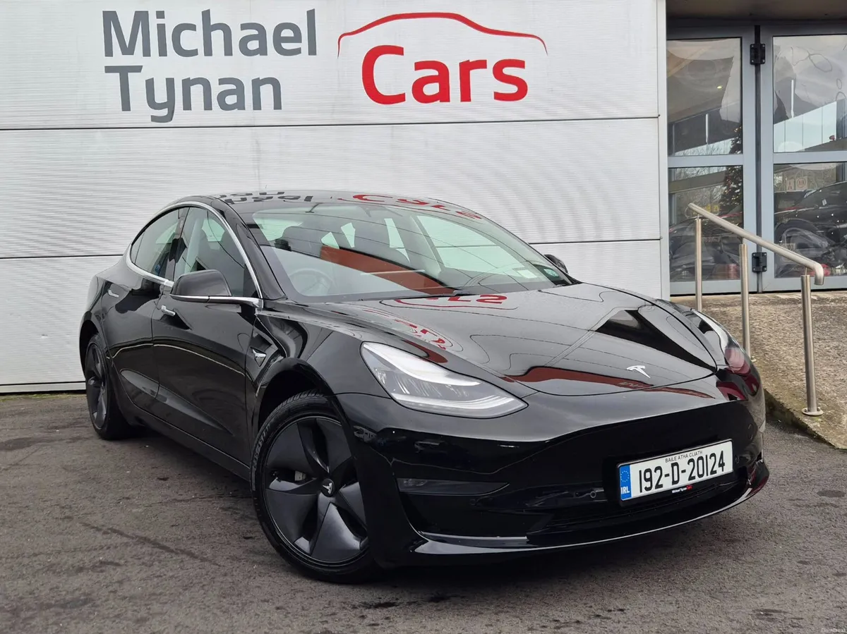 2019 Tesla Model 3  RWD, 19" Alloys, Glass Roof - Image 1