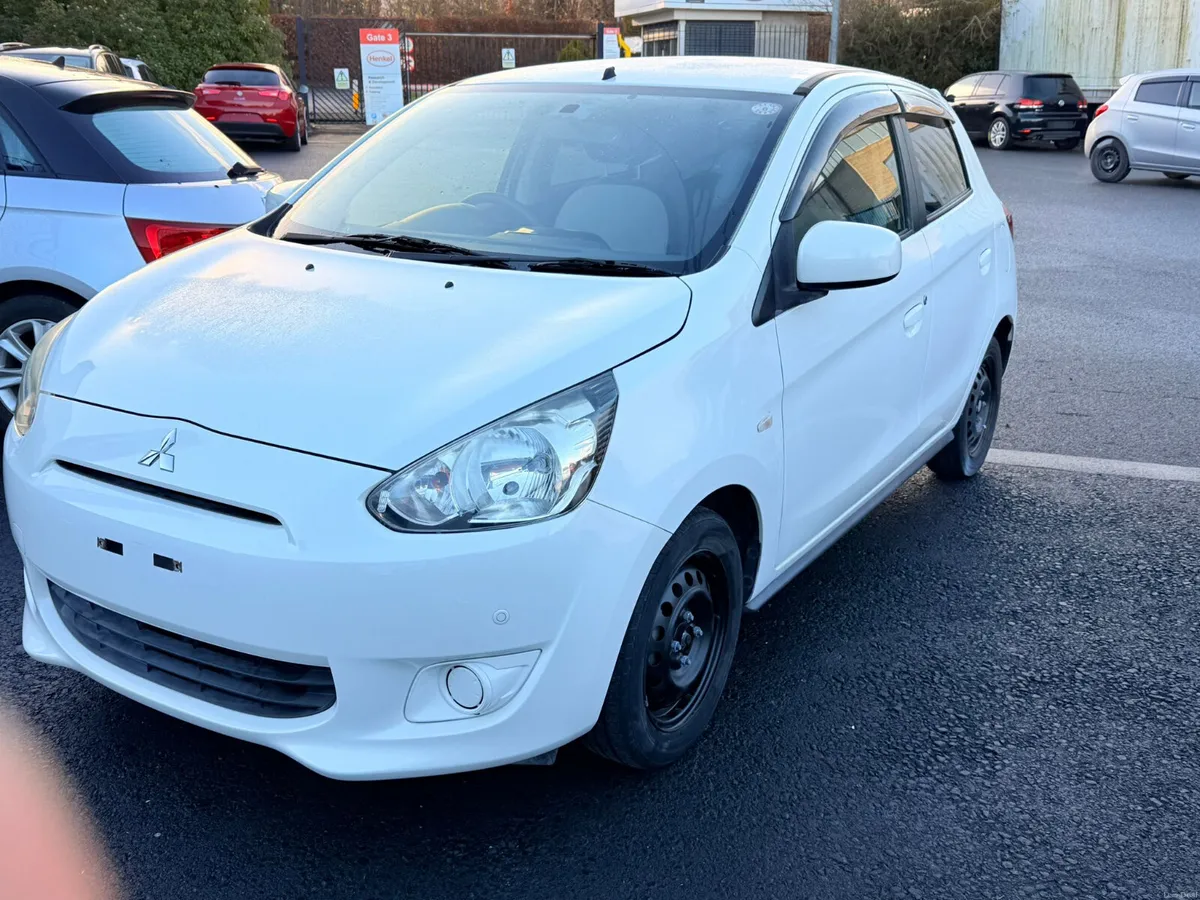 mistubishi mirage 2012 white 0.99L - Image 3