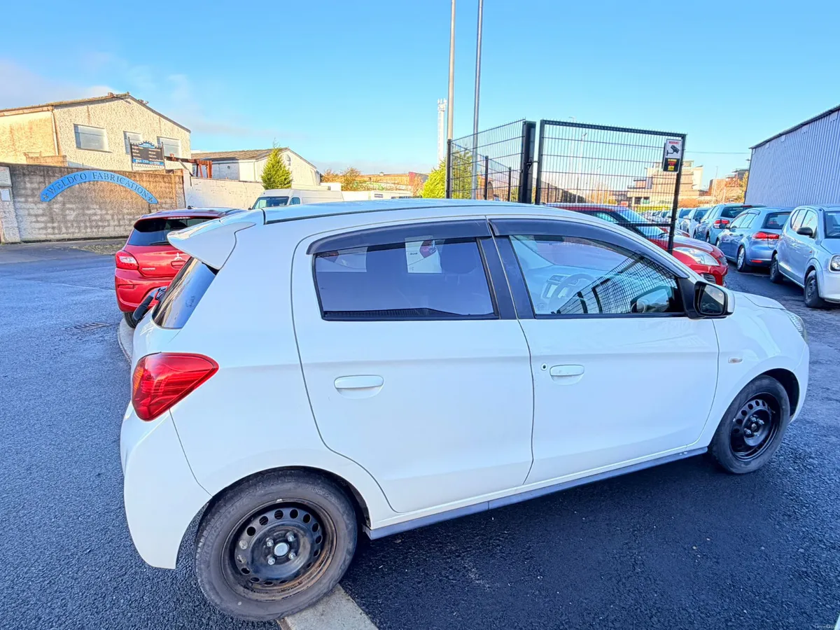 mistubishi mirage 2012 white 0.99L - Image 4