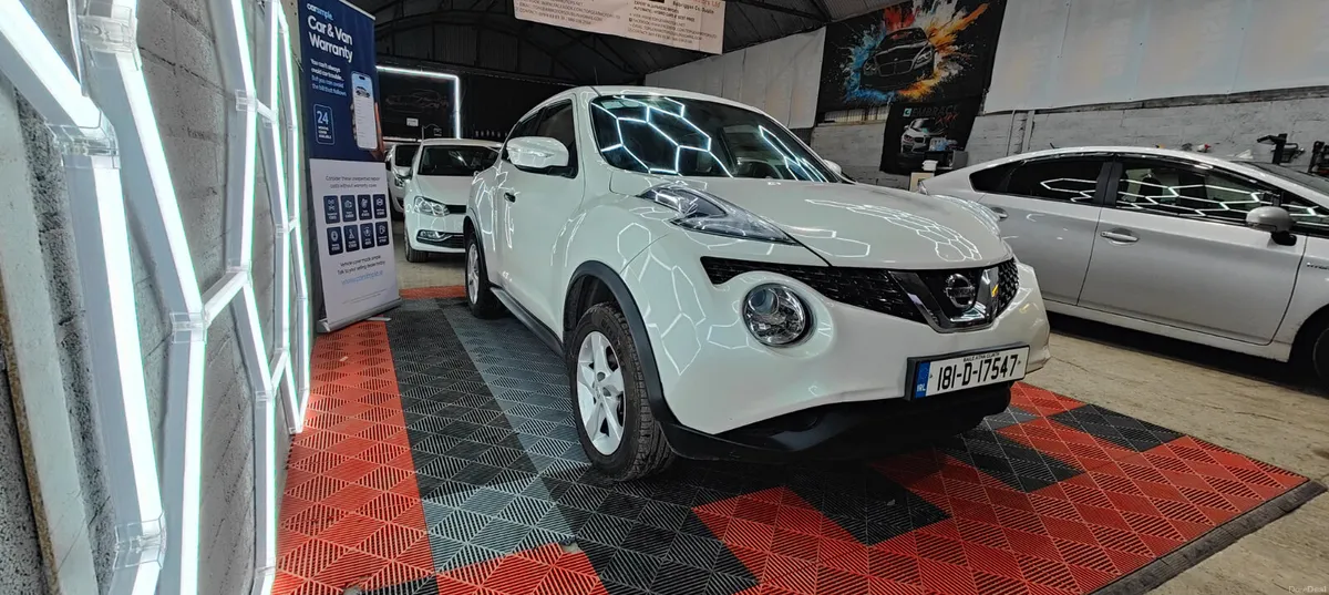 2018 Nissan Juke (Pearl white) Automatic - Image 4