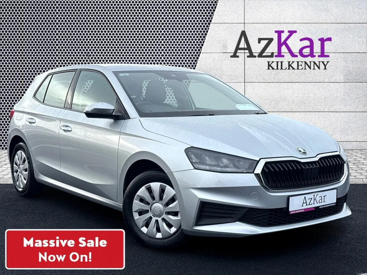 Skoda Fabia 2023 ACTIVE 1.0 PETROL €83 P\W WITH NO - Image 1