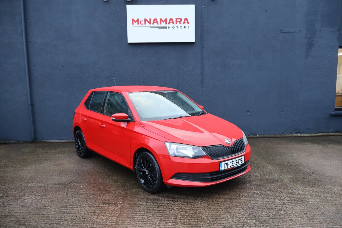 Skoda Fabia 5dr Low Mileage NCT Nov'27 Tax Oct'26! - Image 1