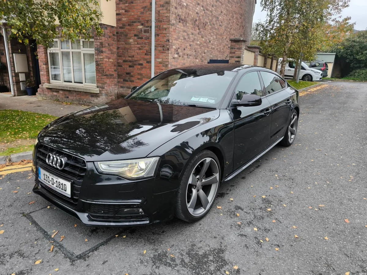 Audi A5 2013 Black S-line Automatic NCT & TAX! - Image 2