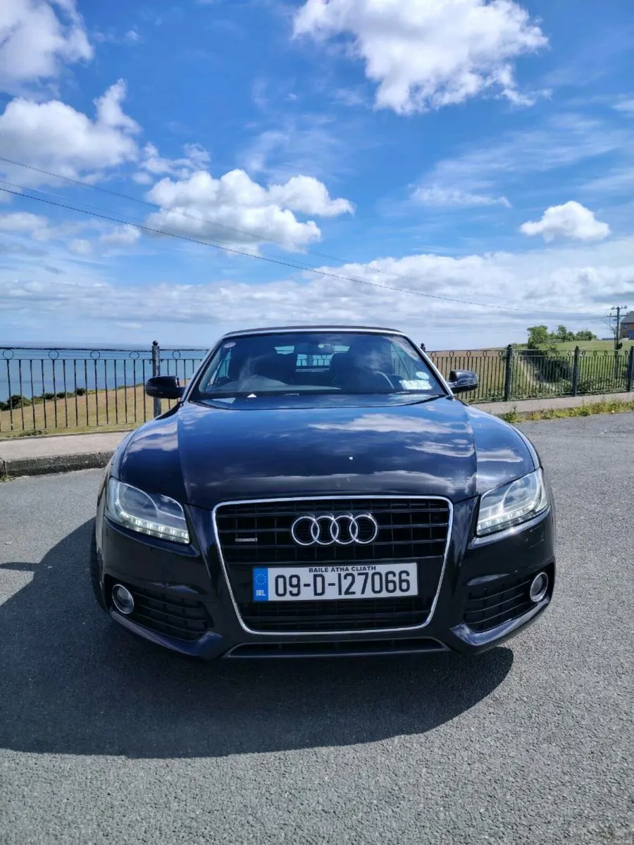 Audi A5 3.0 Cabriolet V6 2009 Black Automatic - Image 1