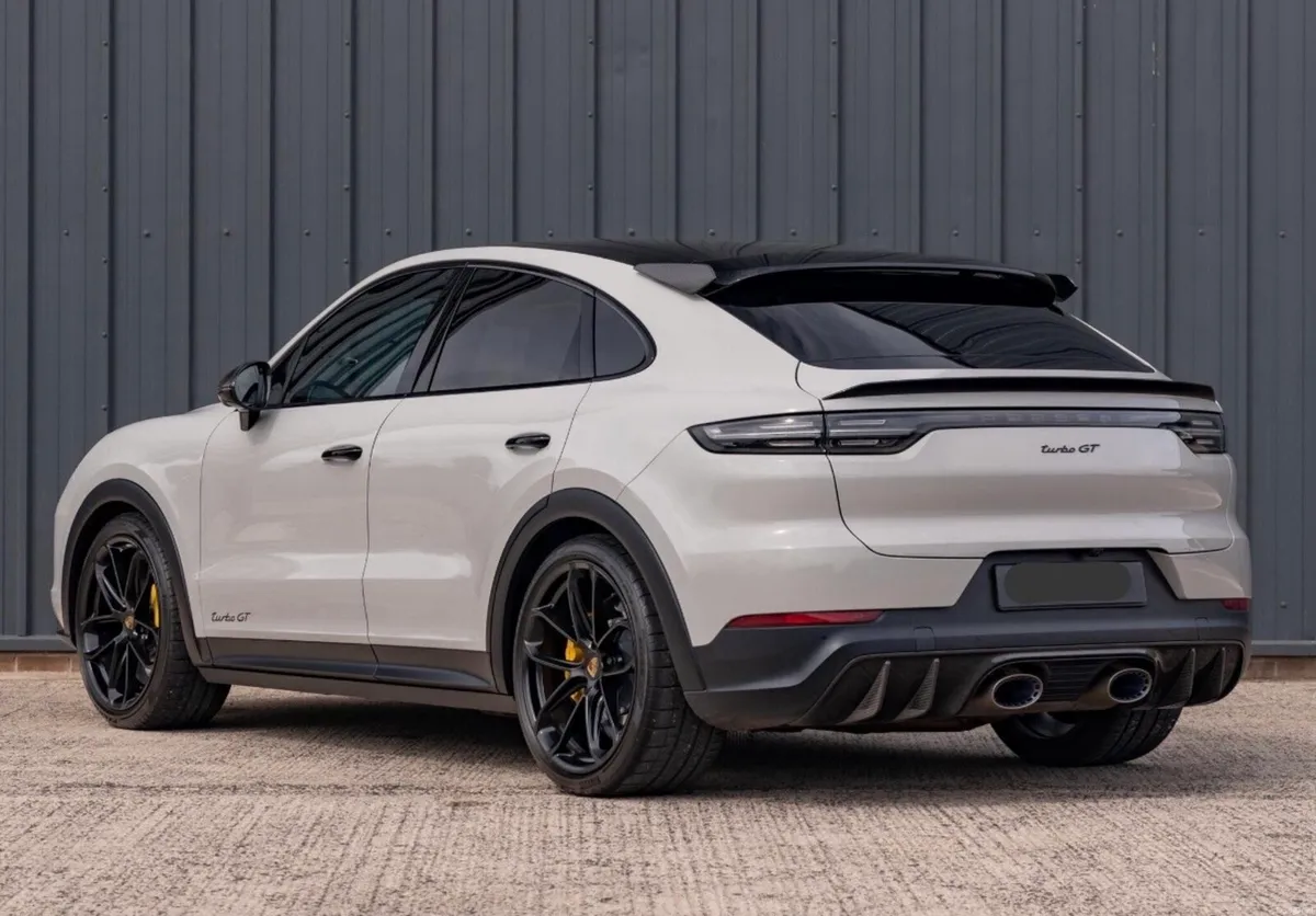 2022 Porsche Cayenne Turbo GT finished in Crayon - Image 3