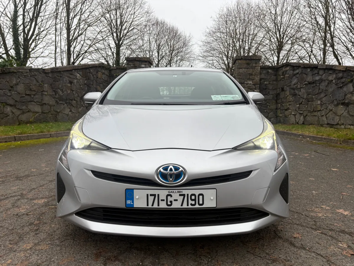 Toyota Prius 2017 Automatic Hybrid Like New - Image 2