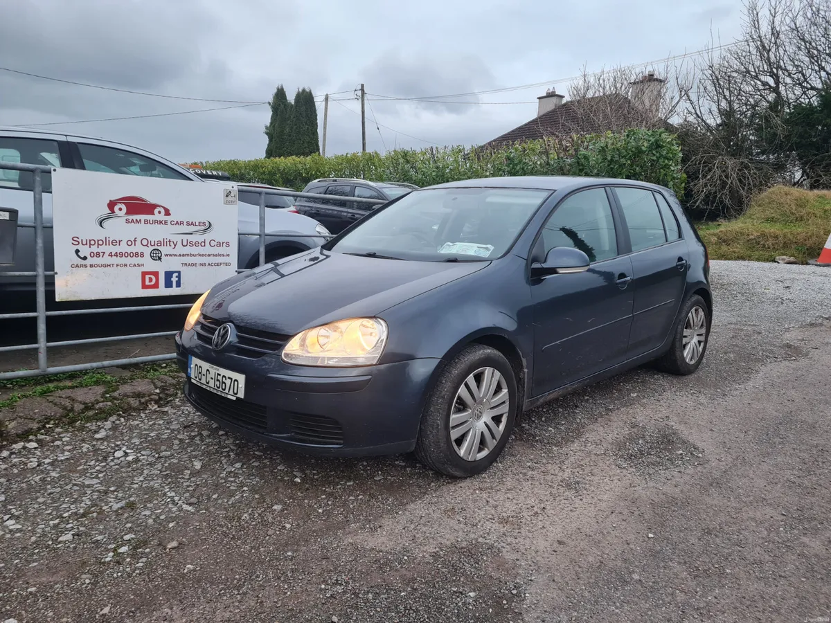 08 Volkswagen Golf 1.4L Nct08/26 tax05/26 - Image 1