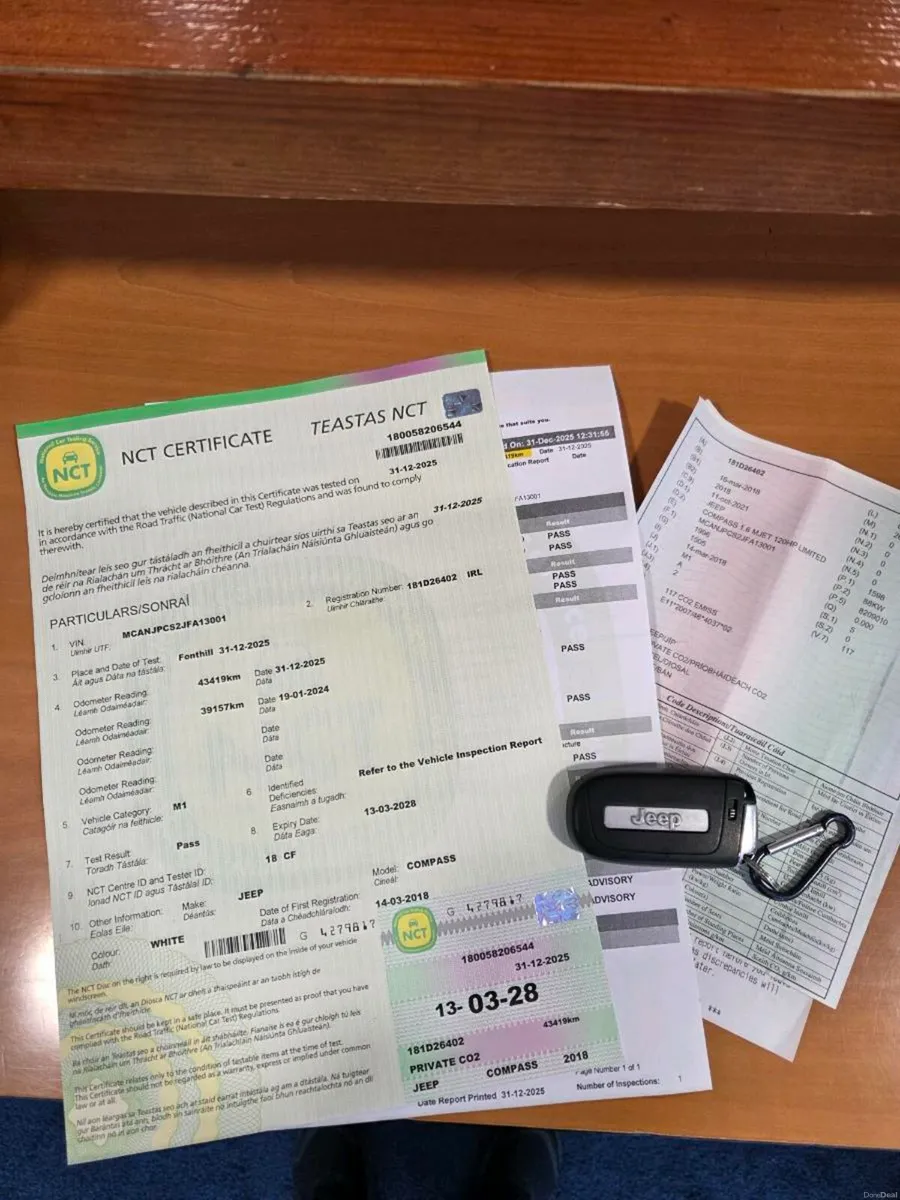 18Jeep Compass NCT - Image 1