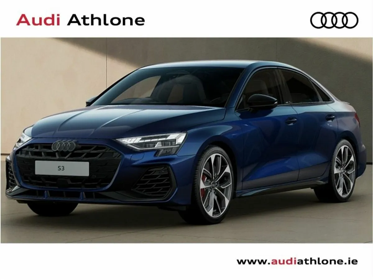 Audi S3 Saloon 2.0TFSI 329BHP 420Nm quattro S-Tron - Image 1