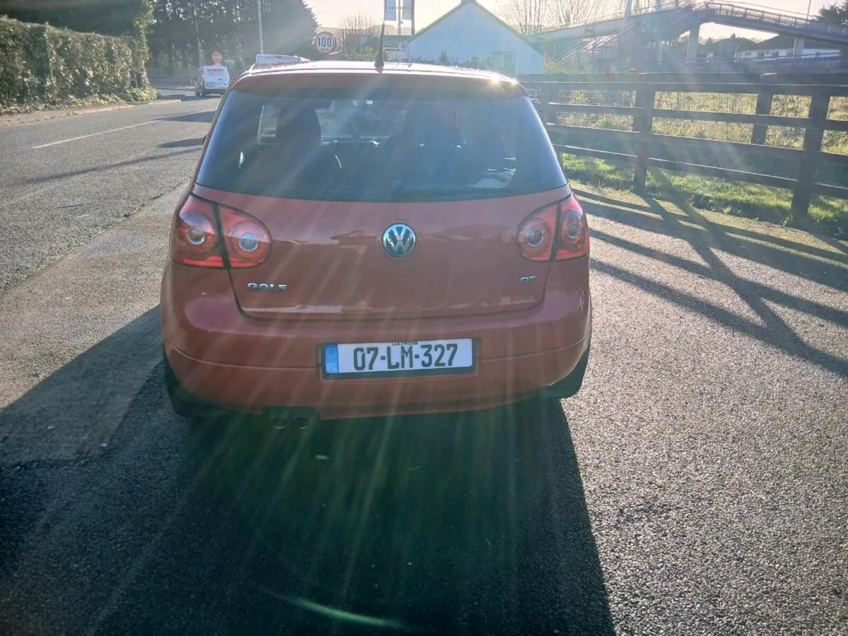 Volkswagen golf 1.4 GT 2007 NEW NCT - Image 3