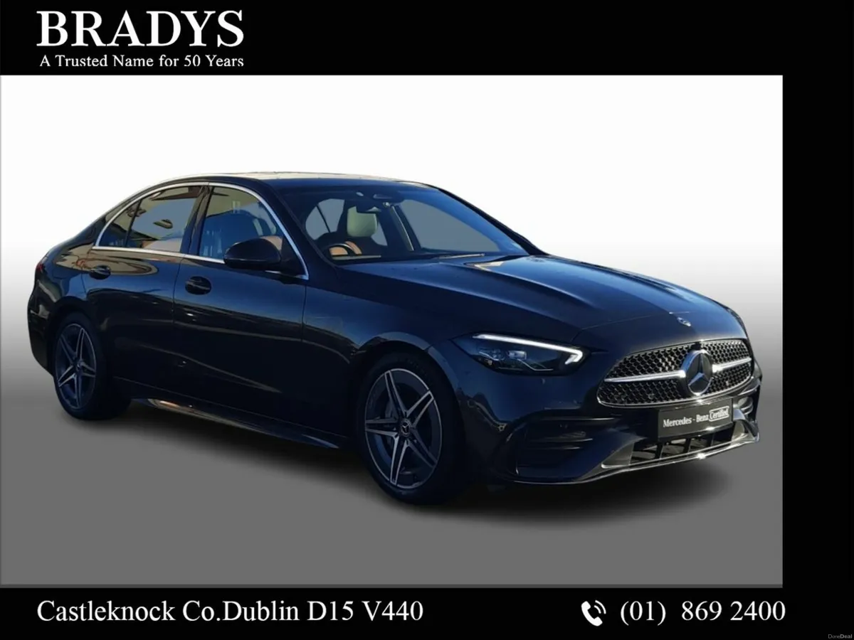 Mercedes-Benz C-Class 200d AMG--One Owner--Full MB - Image 3