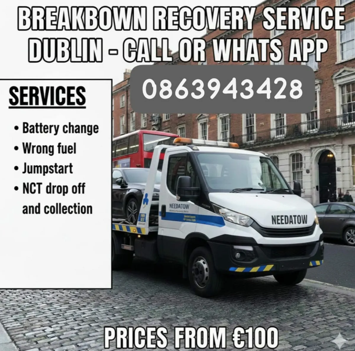Breakdown recovery dublin 0863943428