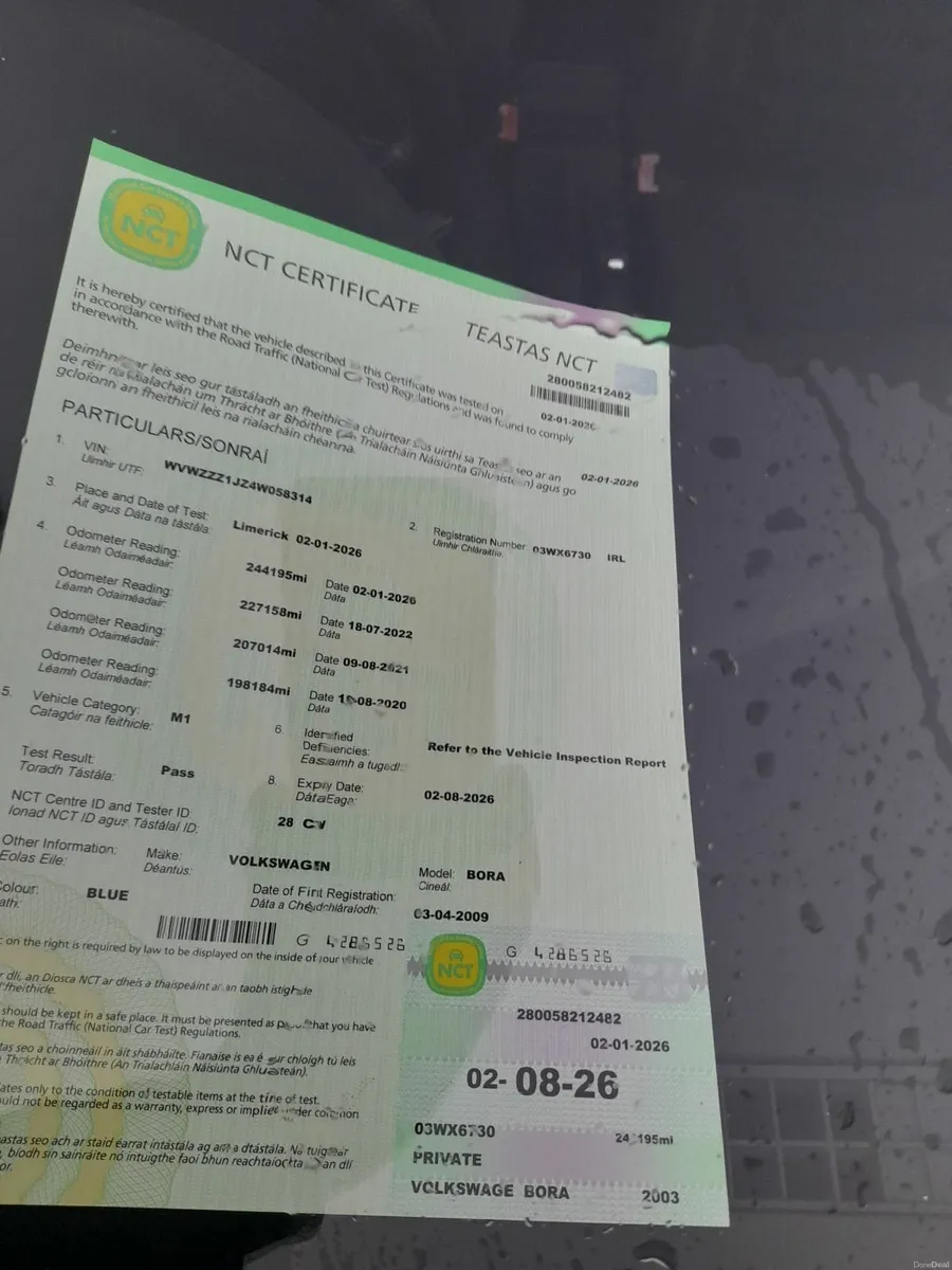 Volkswagen Bora 1.8T 20v - Image 2