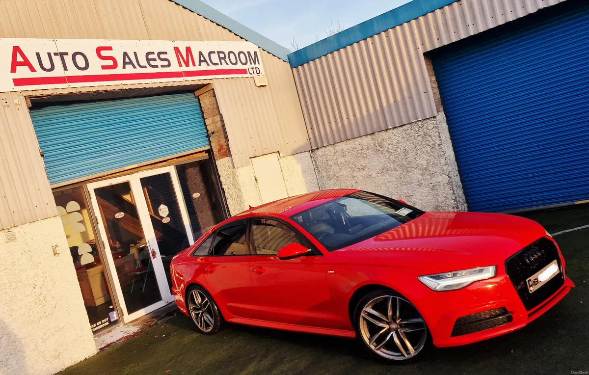 Audi A6 S-LINE BLK EDIT 2.0TDI 190BHP ULTRA - Image 1