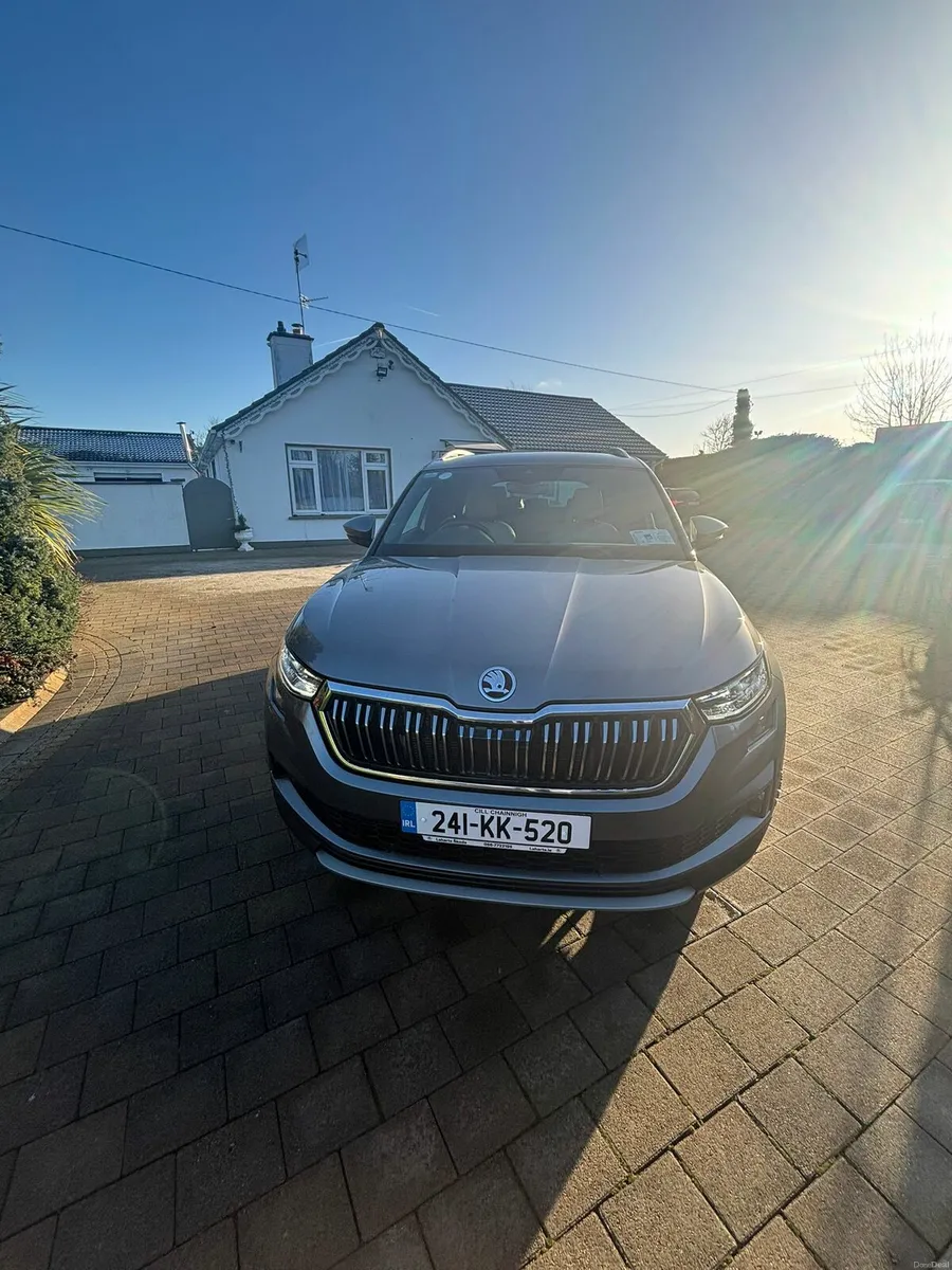2024 Skoda Kodiaq Style. Full cream leather. - Image 1