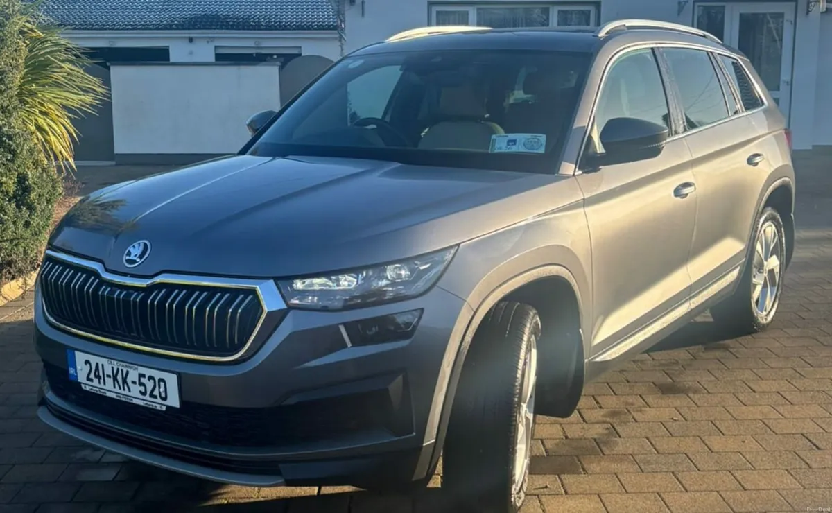 2024 Skoda Kodiaq Style. Full cream leather. - Image 2