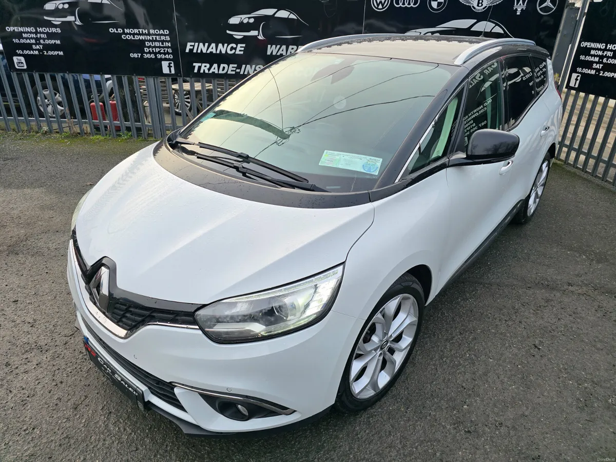 201 Renault Grand Scenic 7 SEATS,LOW MILES,NEW NCT - Image 4