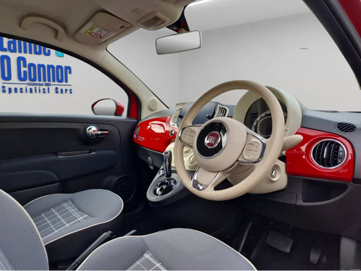 Fiat 500 1.2 AUTOMATIC  *** FACELIFT MODEL   *** 1 - Image 4