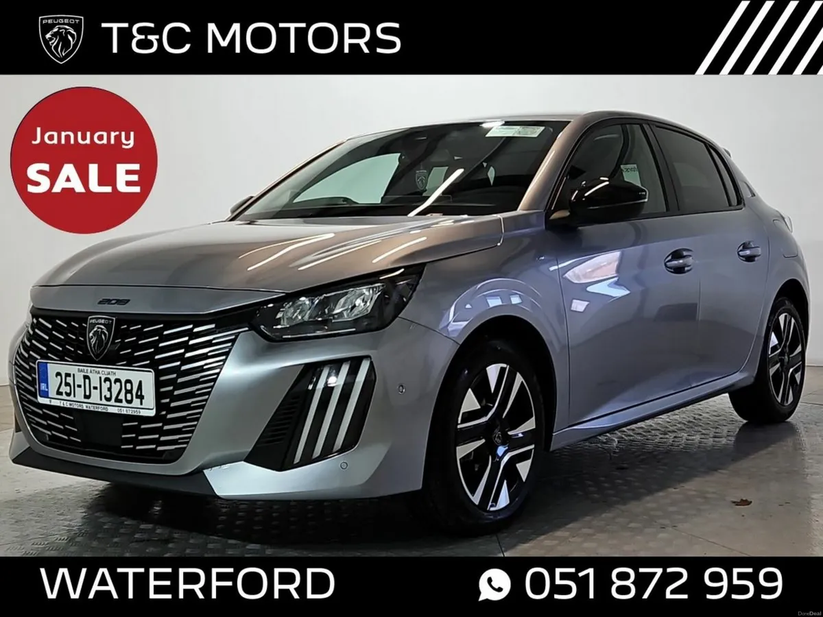 Peugeot 208 Allure Hybrid, Front & Rear Parking Se - Image 1