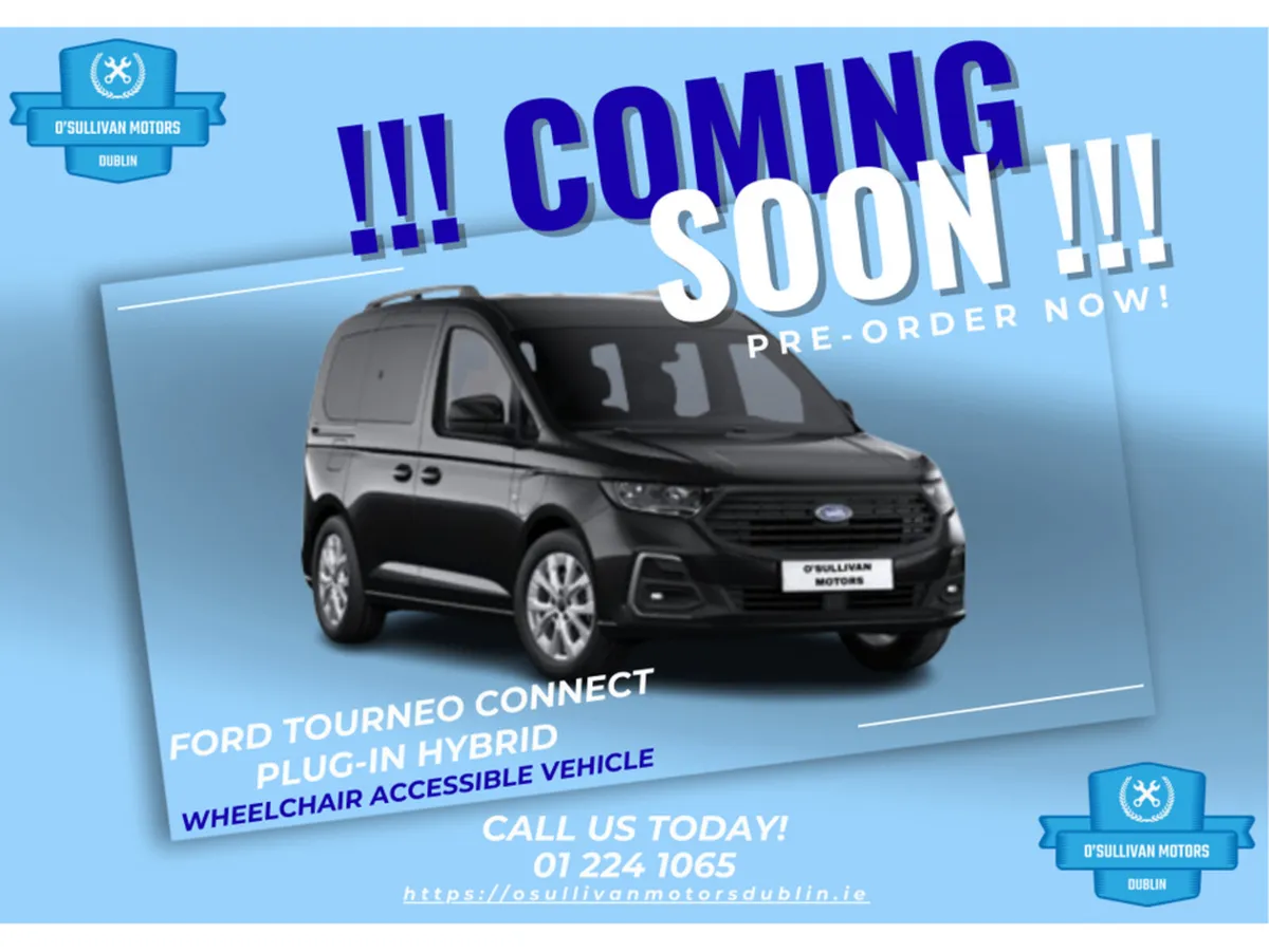 Ford Tourneo Connect PLUG-IN HYBRID/WAV/PRE-ORDER