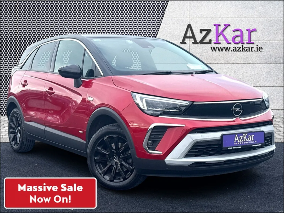 Opel Crossland X 2023 SPORT 1.2 PETROL €83 P/W WIT - Image 1