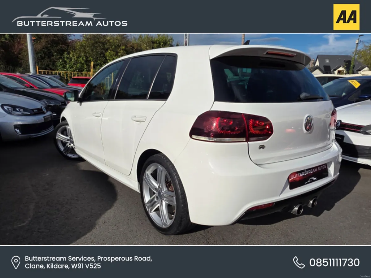 Volkswagen Golf R 2.0 DSG AUTO IN WHITE/BLACK LEAT - Image 4