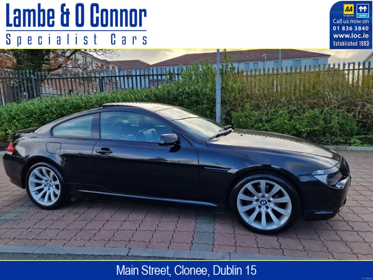 BMW 6-Series 630I SPORT COUPE **** PAN ROOF **** S - Image 4