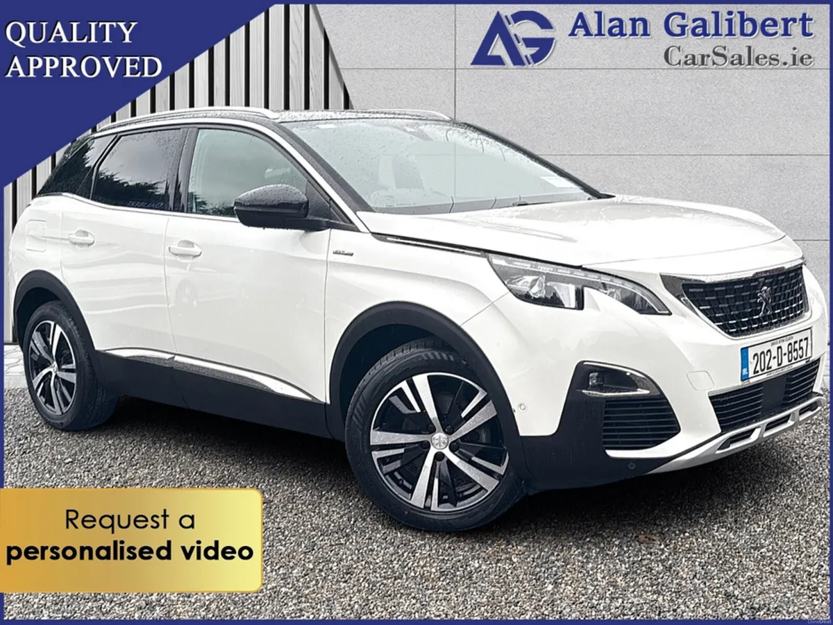 Peugeot 3008 GT-LINE1.5 HDI  AUTO €119 PW - Image 1