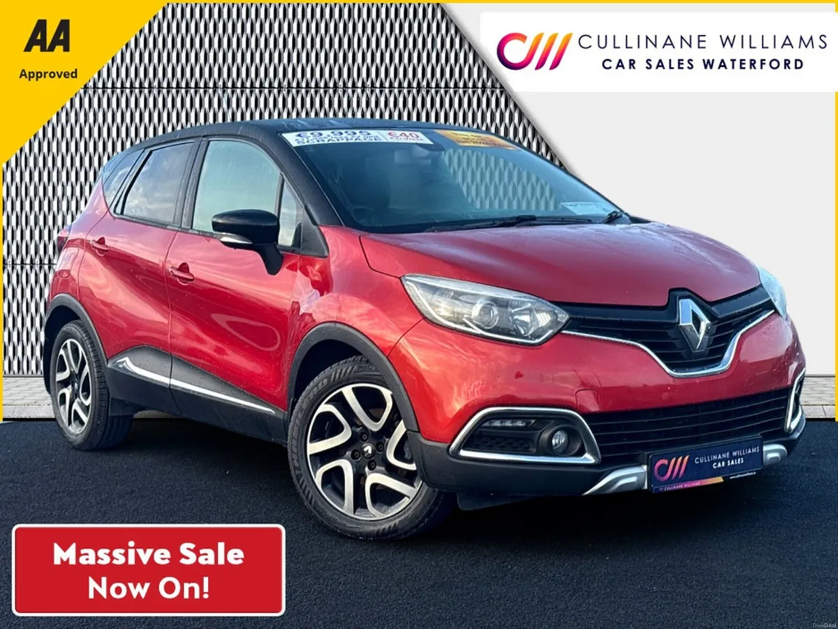 Renault Captur 2016 SIGNATURE 1.5 DCI €49 P/W  WIT - Image 1