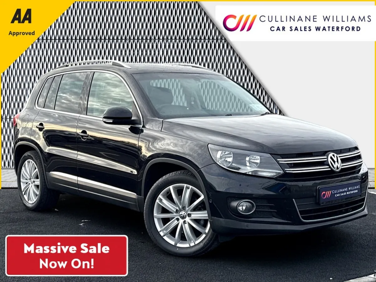 Volkswagen Tiguan 2016 SPORT 2.0 TDI SUV €87PW WIT - Image 1
