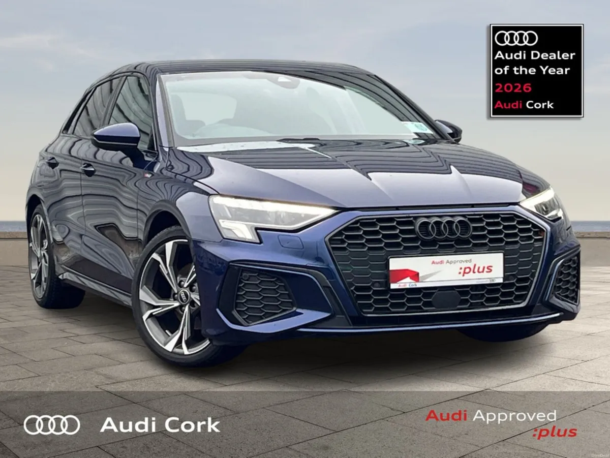 Audi A3 SPORTBACK 2.0 30TDI 116BHP S-LINE WITH BLA - Image 1