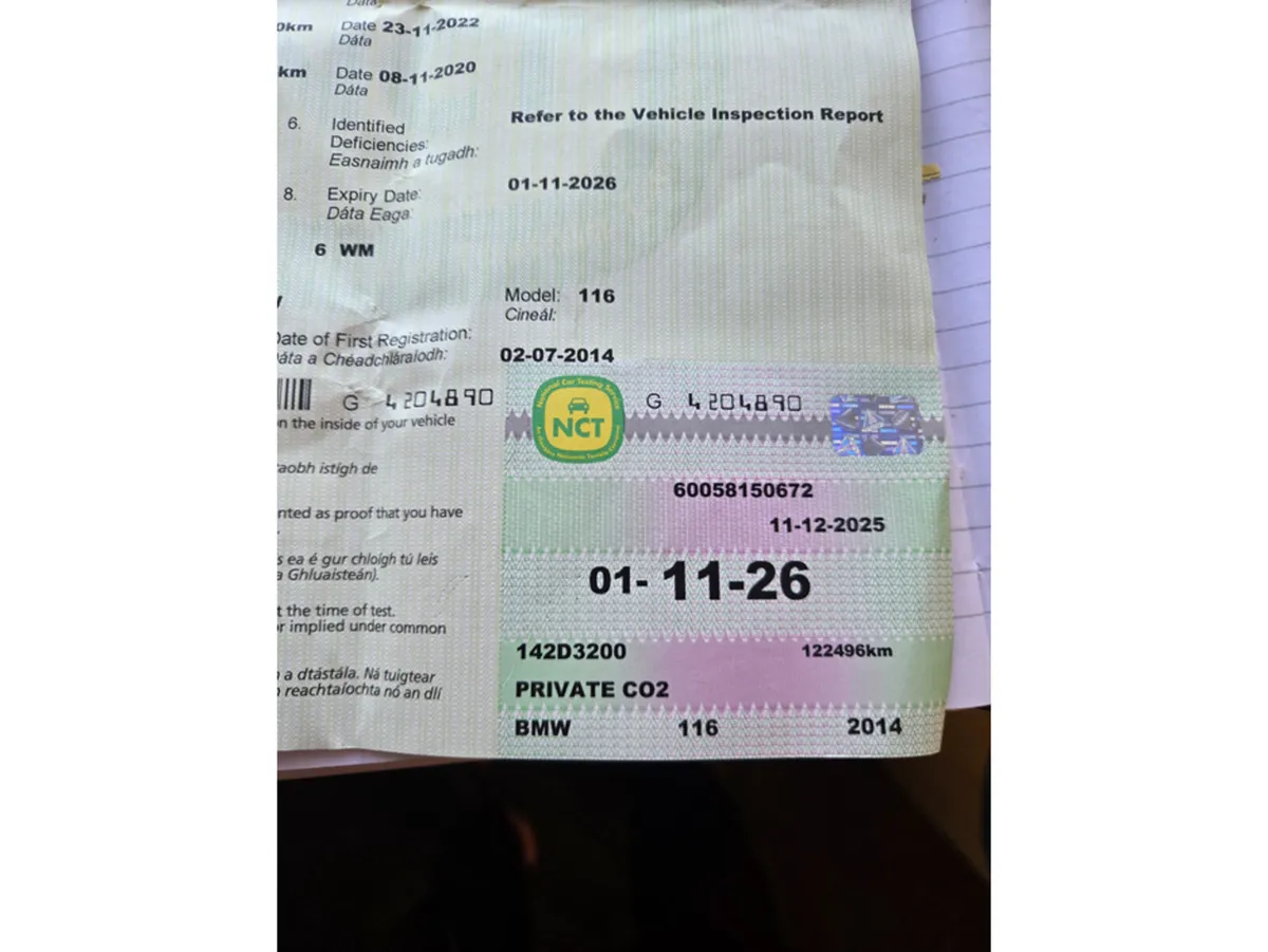 BMW 1-Series 116D SE G1 Z1AI 4DR  (142) LOW MILEAG