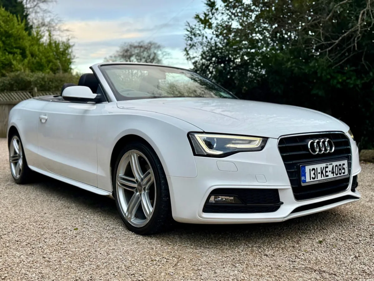 Audi A5 CABRIOLET 2.0 TDI S LINE SP ED 174BHP AUTO - Image 1