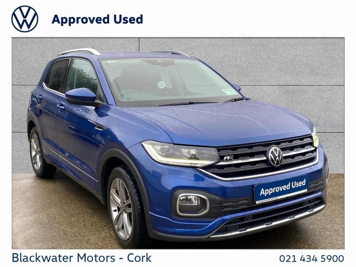 Volkswagen T-Cross 1.0TSI 110BHP R-LINE WITH ADVAN - Image 1