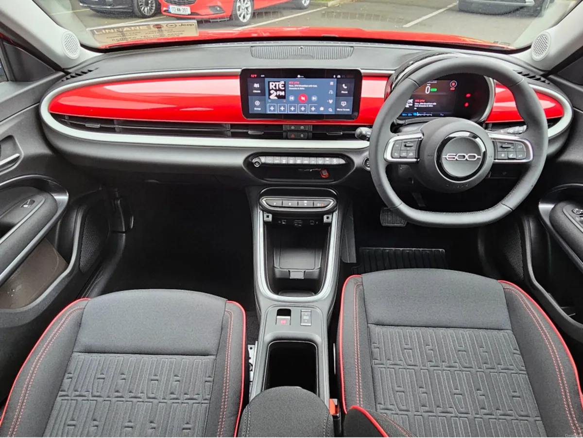 Fiat 600 E | RED | 115kw - Image 2
