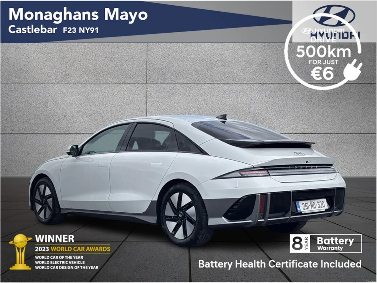 Hyundai IONIQ 6 ELEGANCE - 614KM RANGE - 77KW 5DR - Image 3