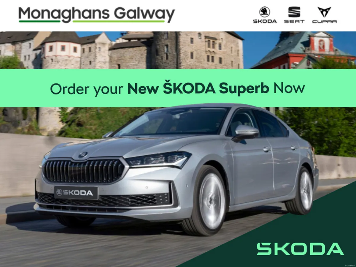 Skoda Superb Order Your New Skoda Superb Now! - Image 1