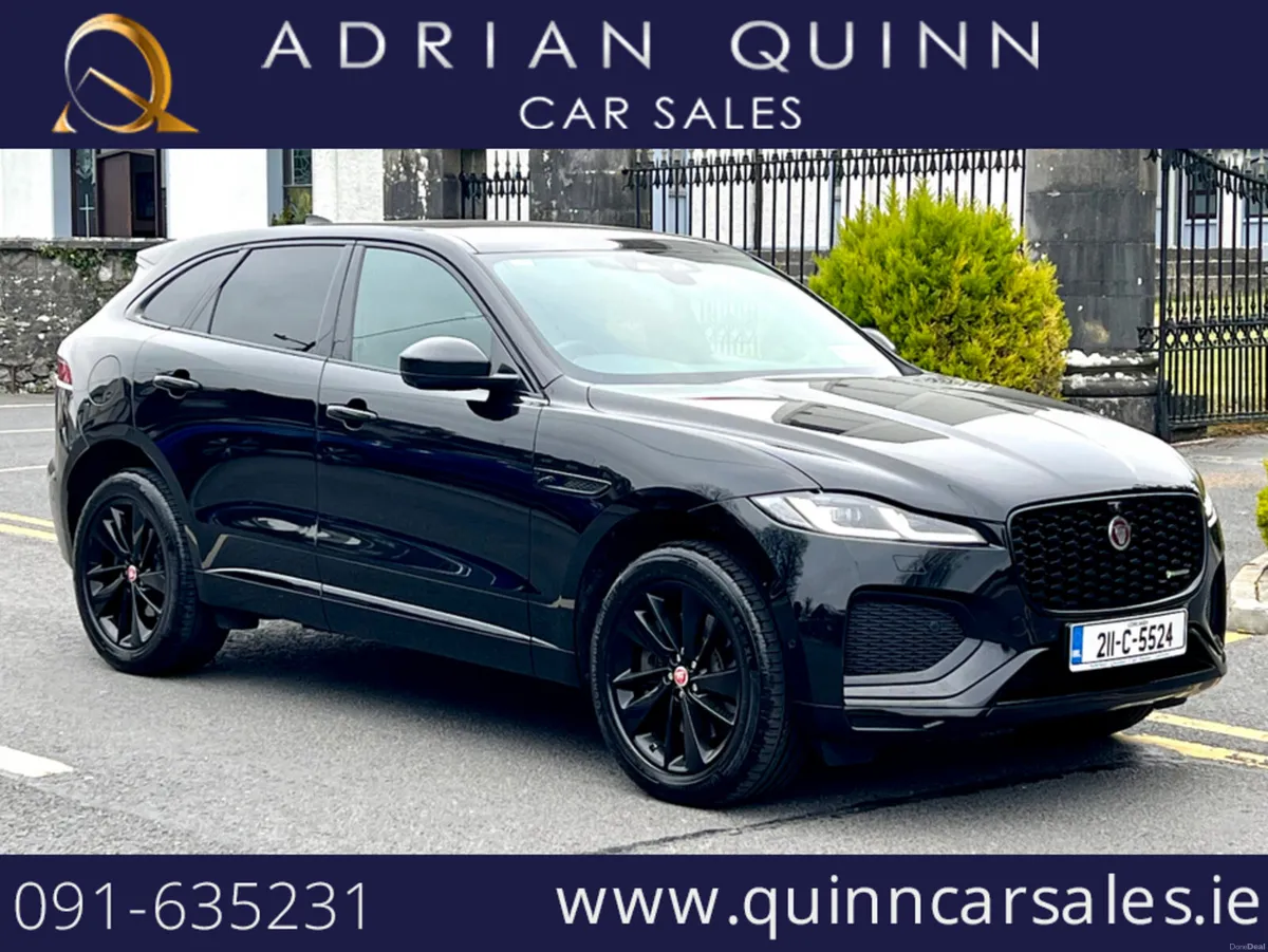 Jaguar F-Pace 3.0d 300 BHP R-DYNAMIC AUTO==COST OV - Image 1