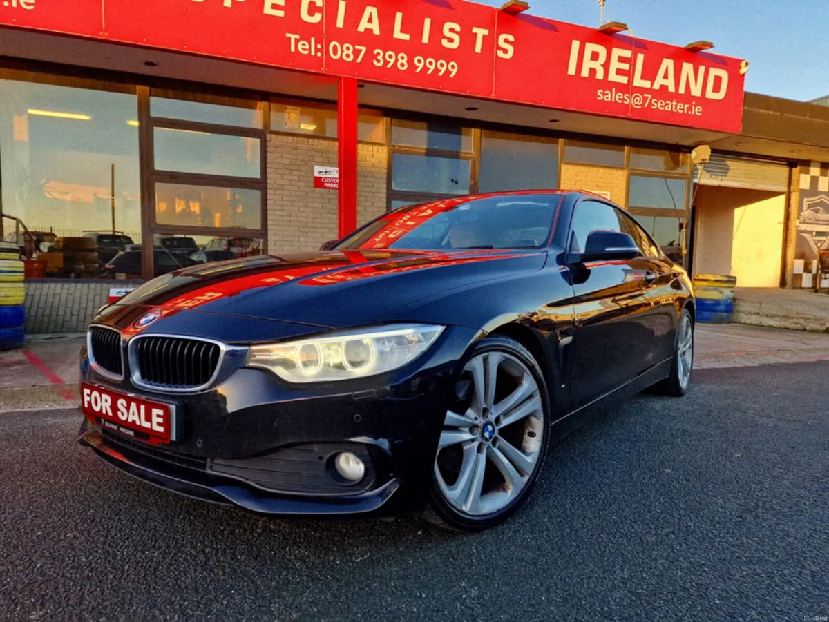 BMW 4-Series GRAN COUPE, black, cream leather, nct - Image 1