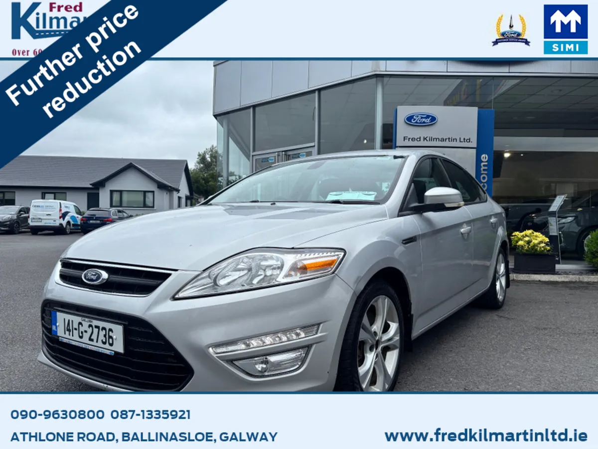 Ford Mondeo ZETEC 2.0 TDCI 140PS M6 5DR 4DR - Image 3