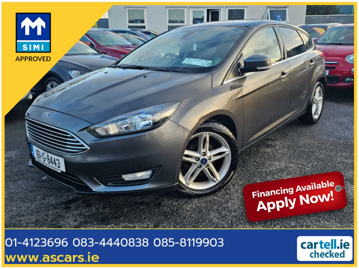 Ford Focus 1.0 ZETEC 5DR **  FACELIFT MODEL** BLUE - Image 1