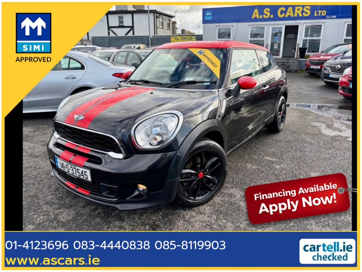 Mini Paceman 1.6 S 2DR COOPER ** VERY LOW MILEAGE - Image 1