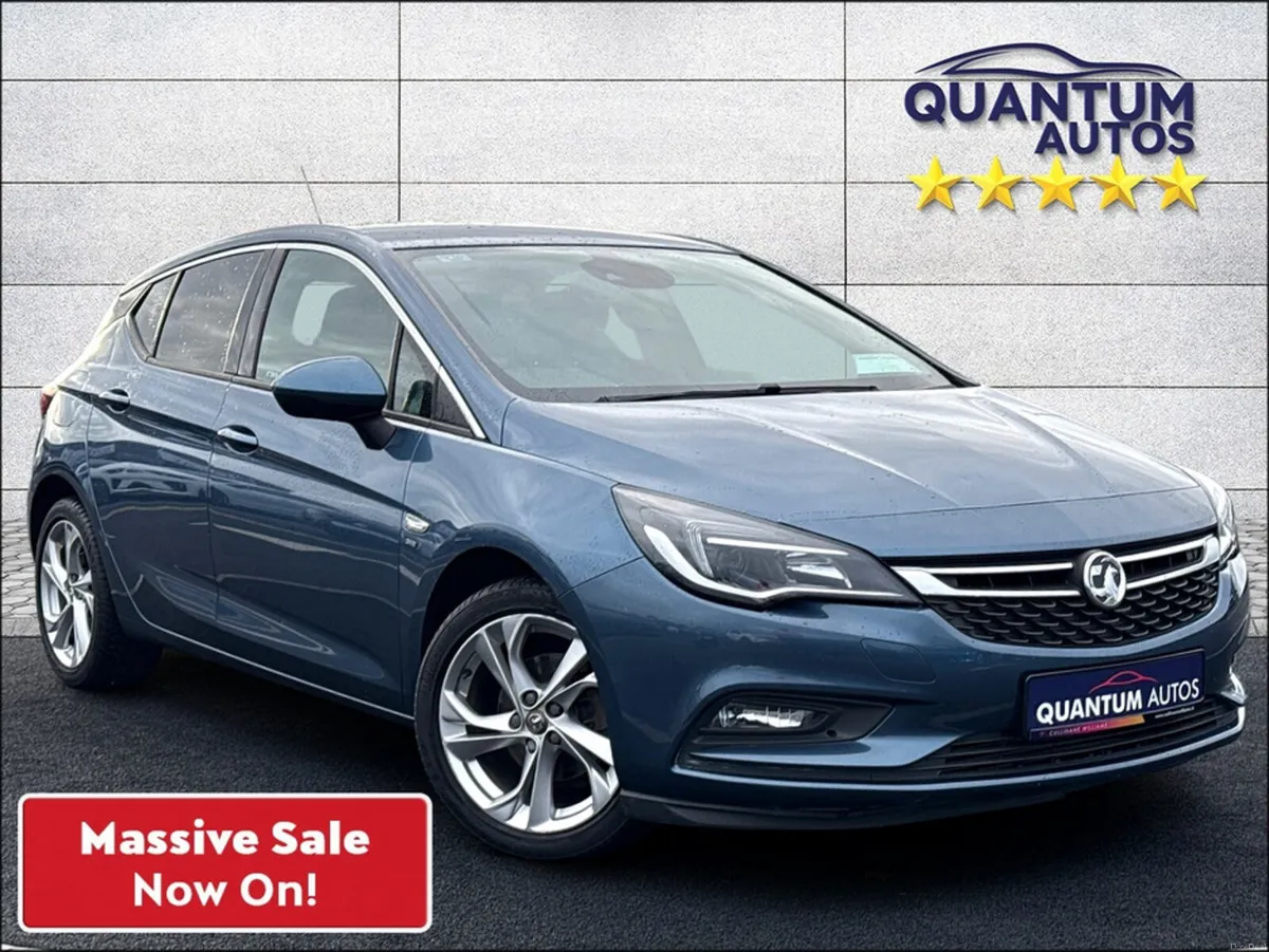 Opel Astra 2017 ECOFLEX 1.0 SRI €63 P/W WITH NO CA - Image 1