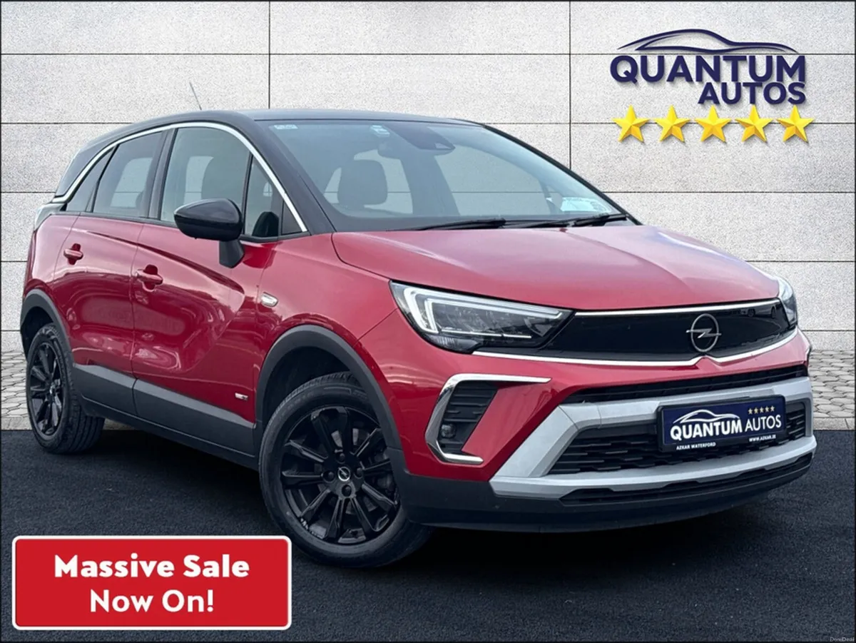 Opel Crossland X 2023 SPORT 1.2 PETROL €83 P/W WIT - Image 1