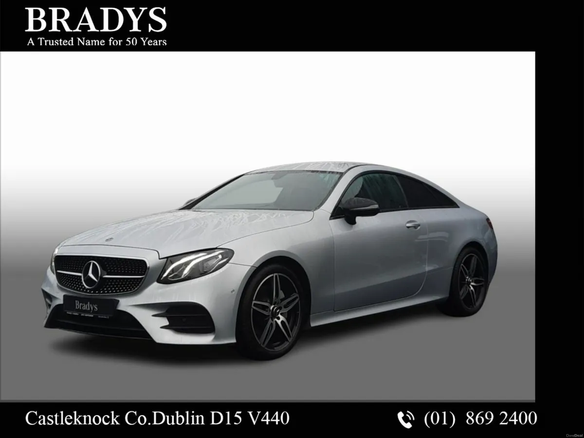 Mercedes-Benz E-Class E220d AMG Coupe--Night Packa - Image 1